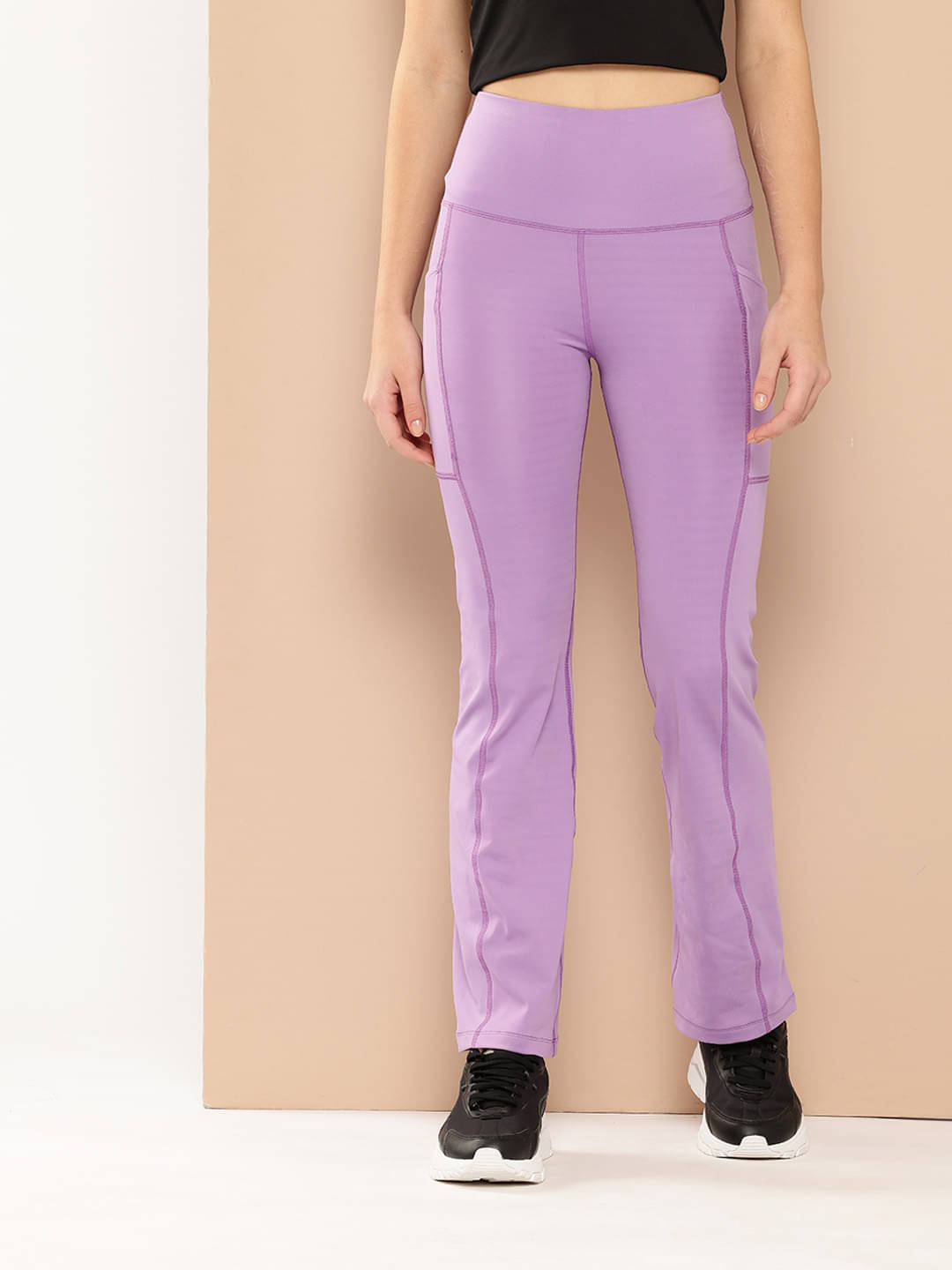     			Alcis Lavender Polyester Women's Running Trackpants ( Pack of 1 )