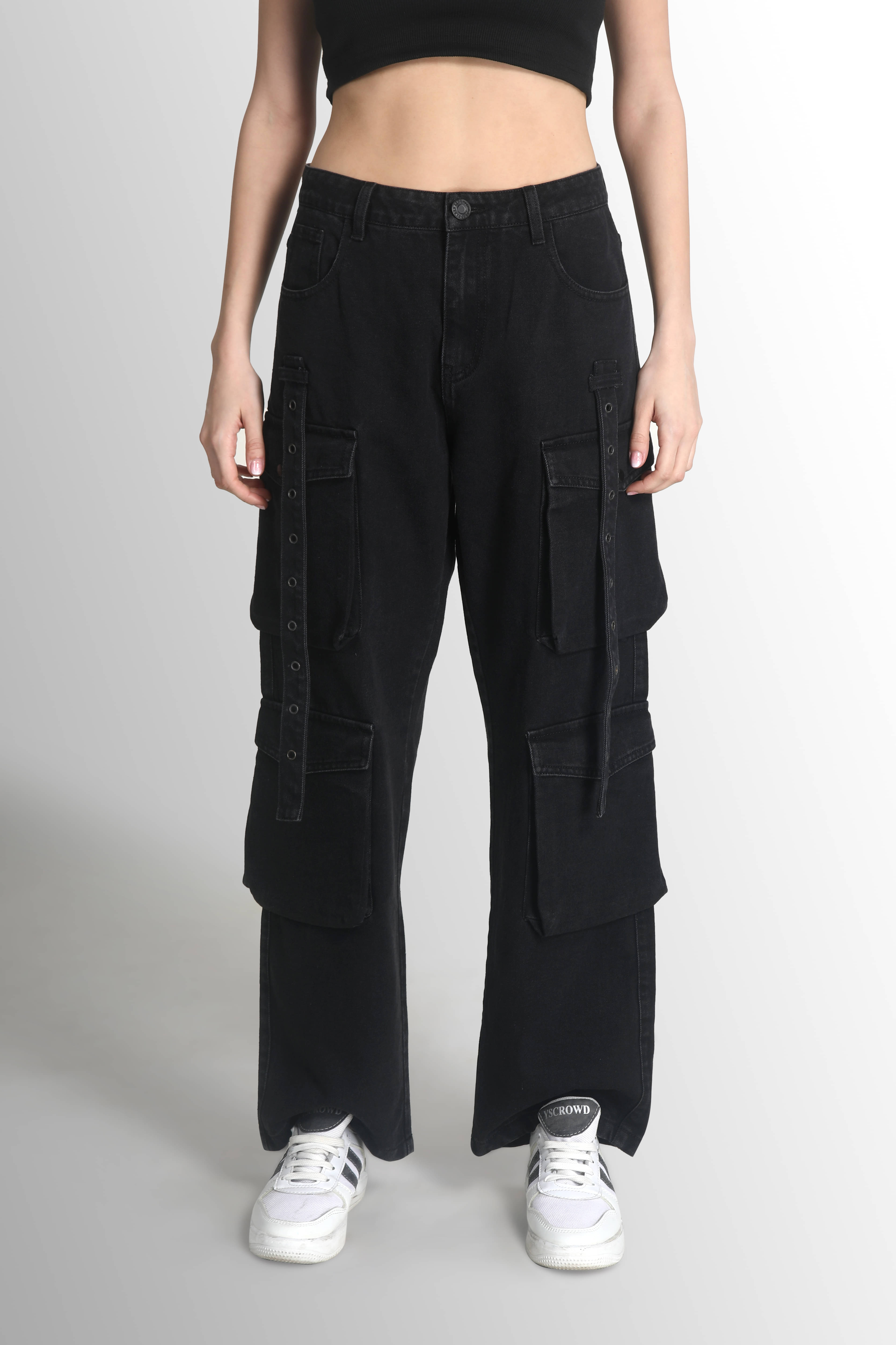     			Bene Kleed Women Classic Straight Fit High-Rise Mildly Distressed Jeans