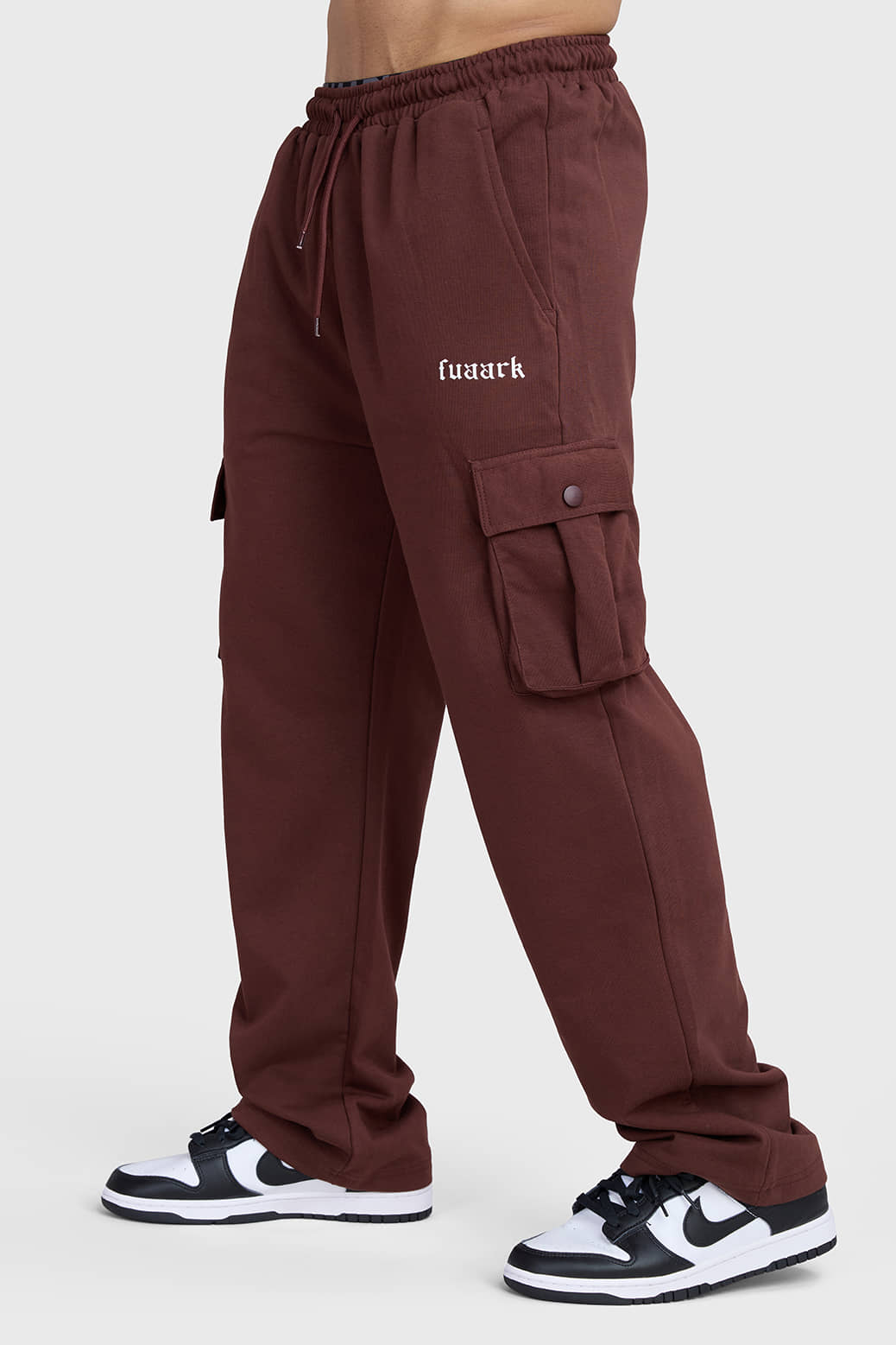 Fuaark Beige Cotton Blend Men's Sports Trackpants ( Pack of 1 ) - Track Pants | Buy online on ZillyBuy