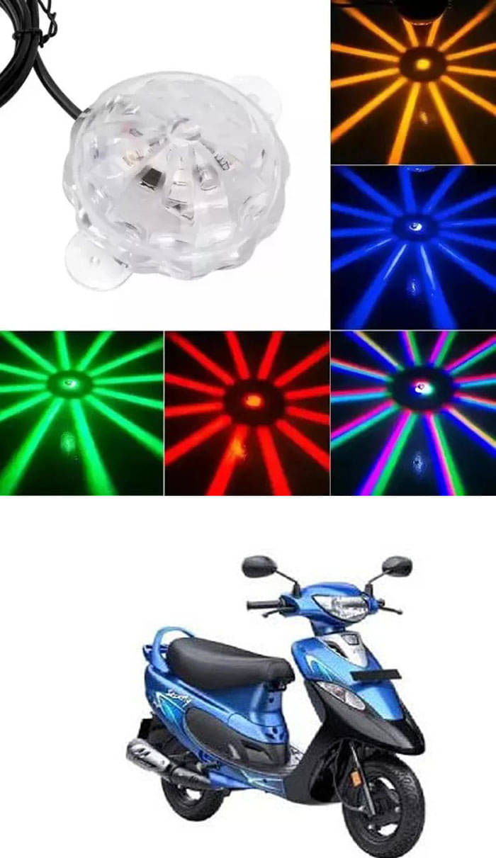Genric LED Strobe Light For TVS ( Pack of 1 ) Genric LED Strobe Light For TVS ( Pack of 1 )