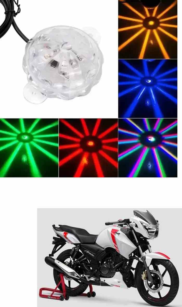 Genric LED Strobe Light For TVS ( Pack of 1 ) Genric LED Strobe Light For TVS ( Pack of 1 )