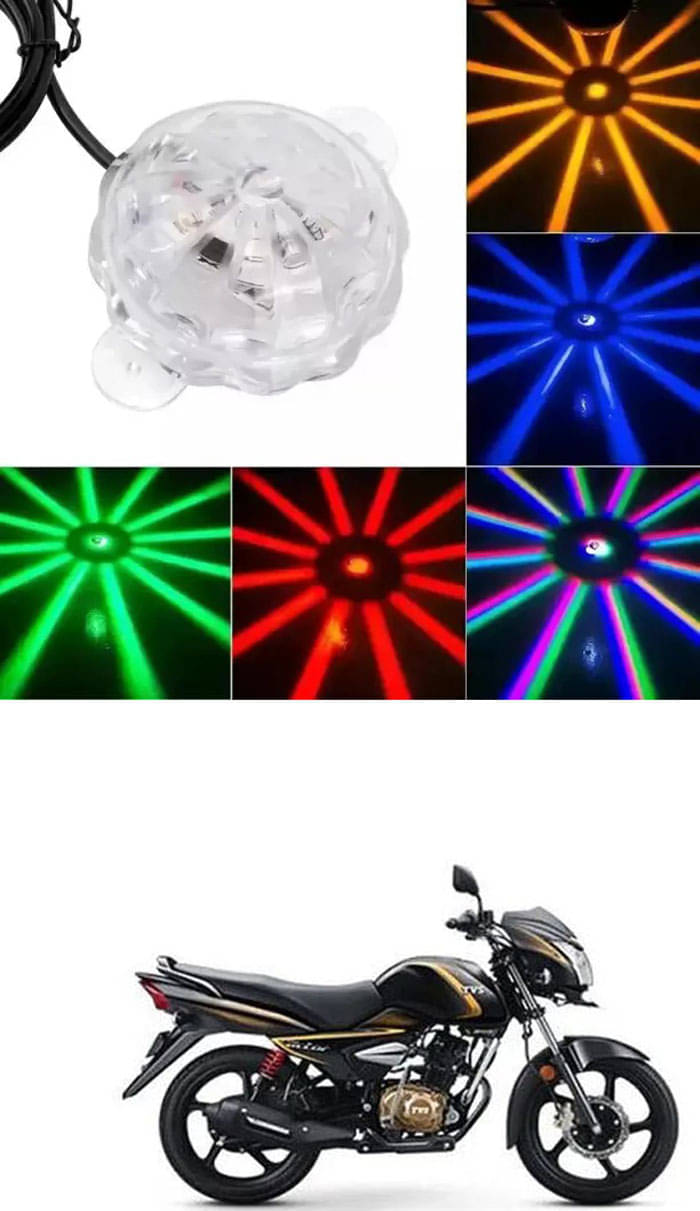 Genric LED Strobe Light For TVS ( Pack of 1 ) Genric LED Strobe Light For TVS ( Pack of 1 )