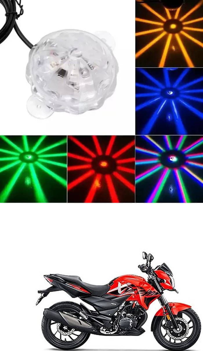 Genric LED Strobe Light For Hero ( Pack of 1 ) Genric LED Strobe Light For Hero ( Pack of 1 )