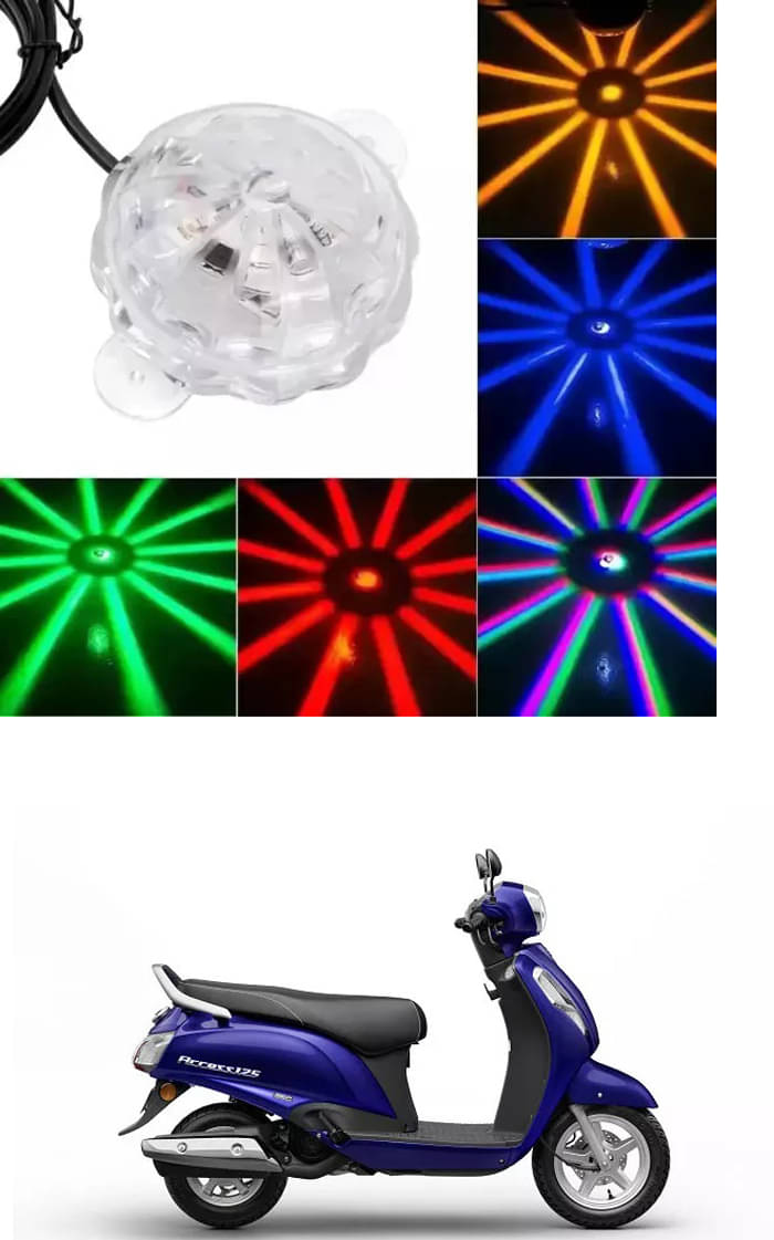 Genric LED Strobe Light For Suzuki ( Pack of 1 ) Genric LED Strobe Light For Suzuki ( Pack of 1 )