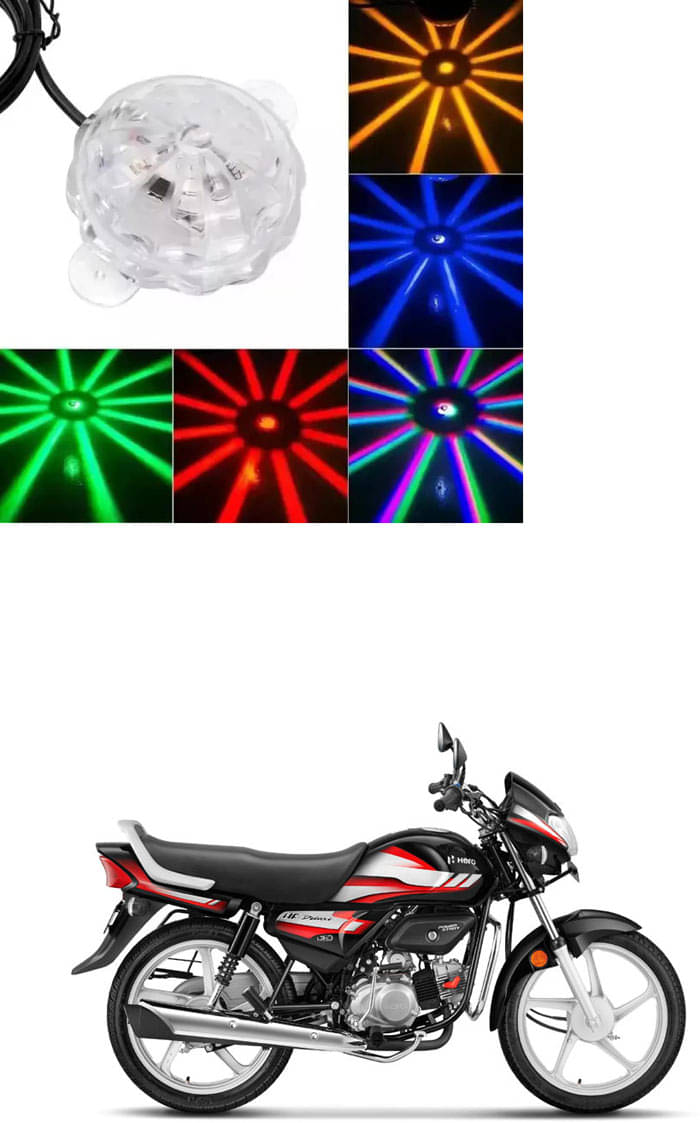 Genric LED Strobe Light For Hero ( Pack of 1 ) Genric LED Strobe Light For Hero ( Pack of 1 )