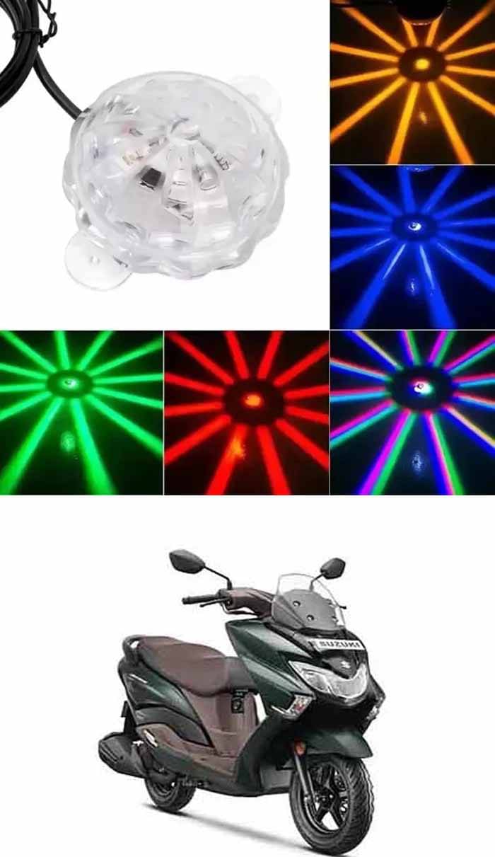 Genric LED Strobe Light For Suzuki ( Pack of 1 ) Genric LED Strobe Light For Suzuki ( Pack of 1 )