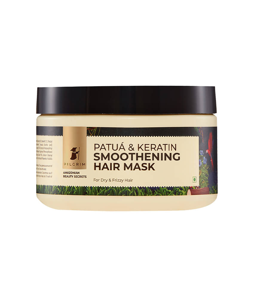 Pilgrim Patua & Keratin Smoothing Hair Mask Hair Mask,For All Hair Type,200Ml (pack Of 1) Pilgrim Patua & Keratin Smoothing Hair Mask Hair Mask,For All Hair Type,200Ml (pack Of 1)