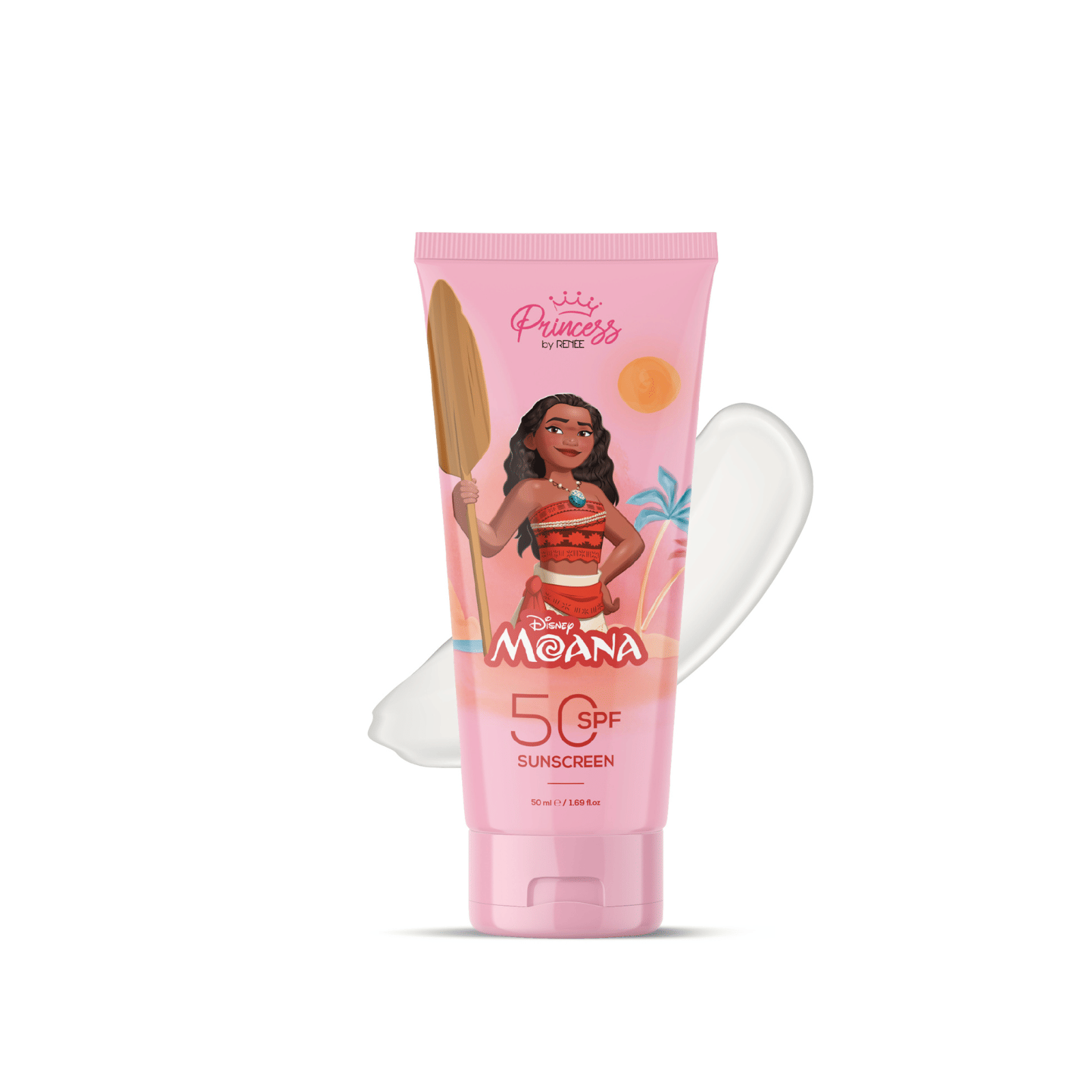     			Princess by RENEE Disney Moana Sunscreen SPF 50, Lightweight & Nourishing, 50ml