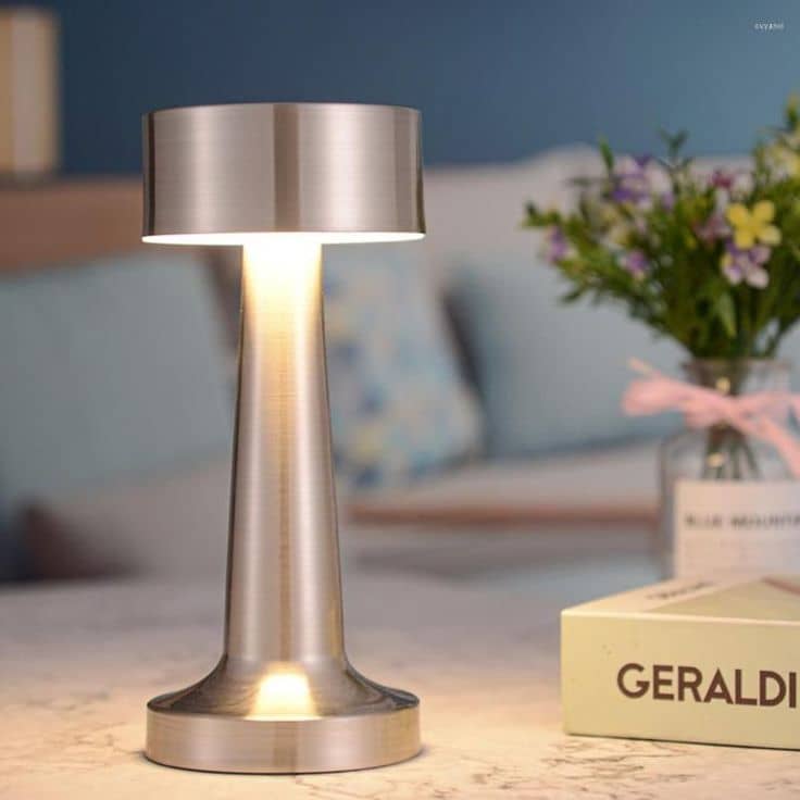 Savvy Bucket Silver Night Lamp ( Pack of 1 )