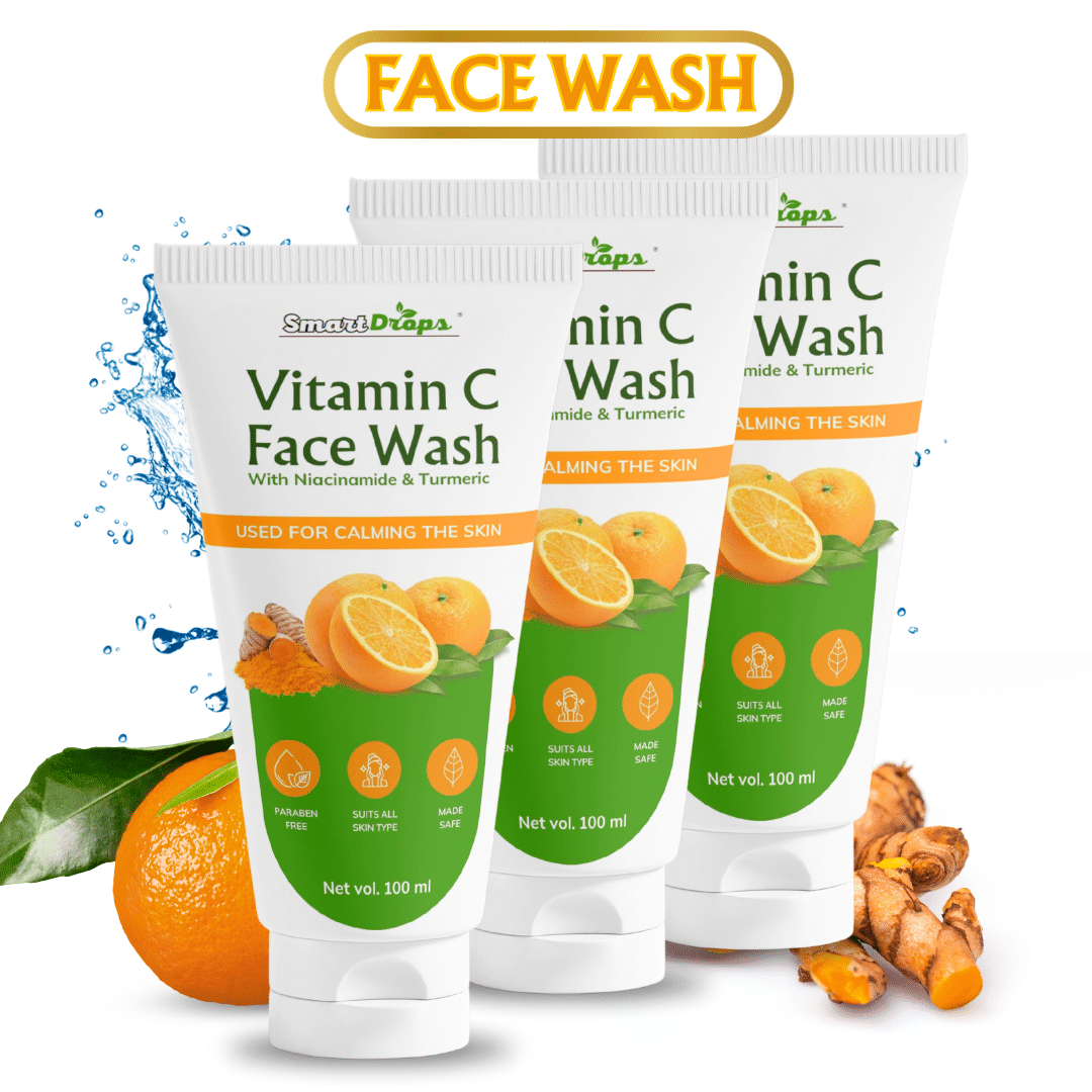     			Smartdrops - Softening and Smoothening Face Wash For All Skin Type ( Pack of 3 )