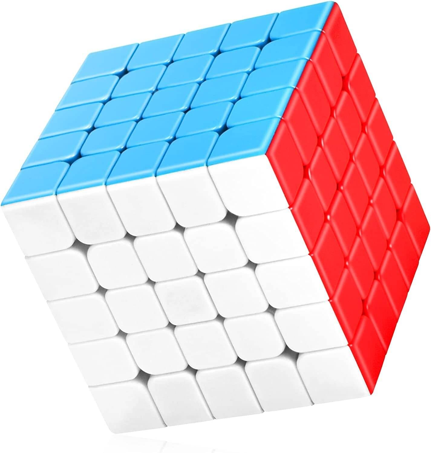 Speed Cube 5x5 High Speed Stickerless Magic 5x5x5 Brainstorming Puzzle Cubes Game Toys for Kids & Adults - Set of 1 (5X5 Cube) Speed Cube 5x5 High Speed Stickerless Magic 5x5x5 Brainstorming Puzzle Cubes Game Toys for Kids & Adults - Set of 1 (5X5 Cube)