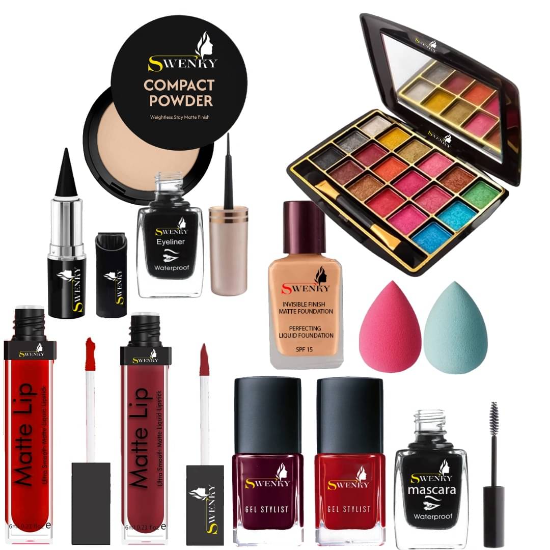     			Swenky Multipurpose Makeup Kit For Women (Pack of 12)