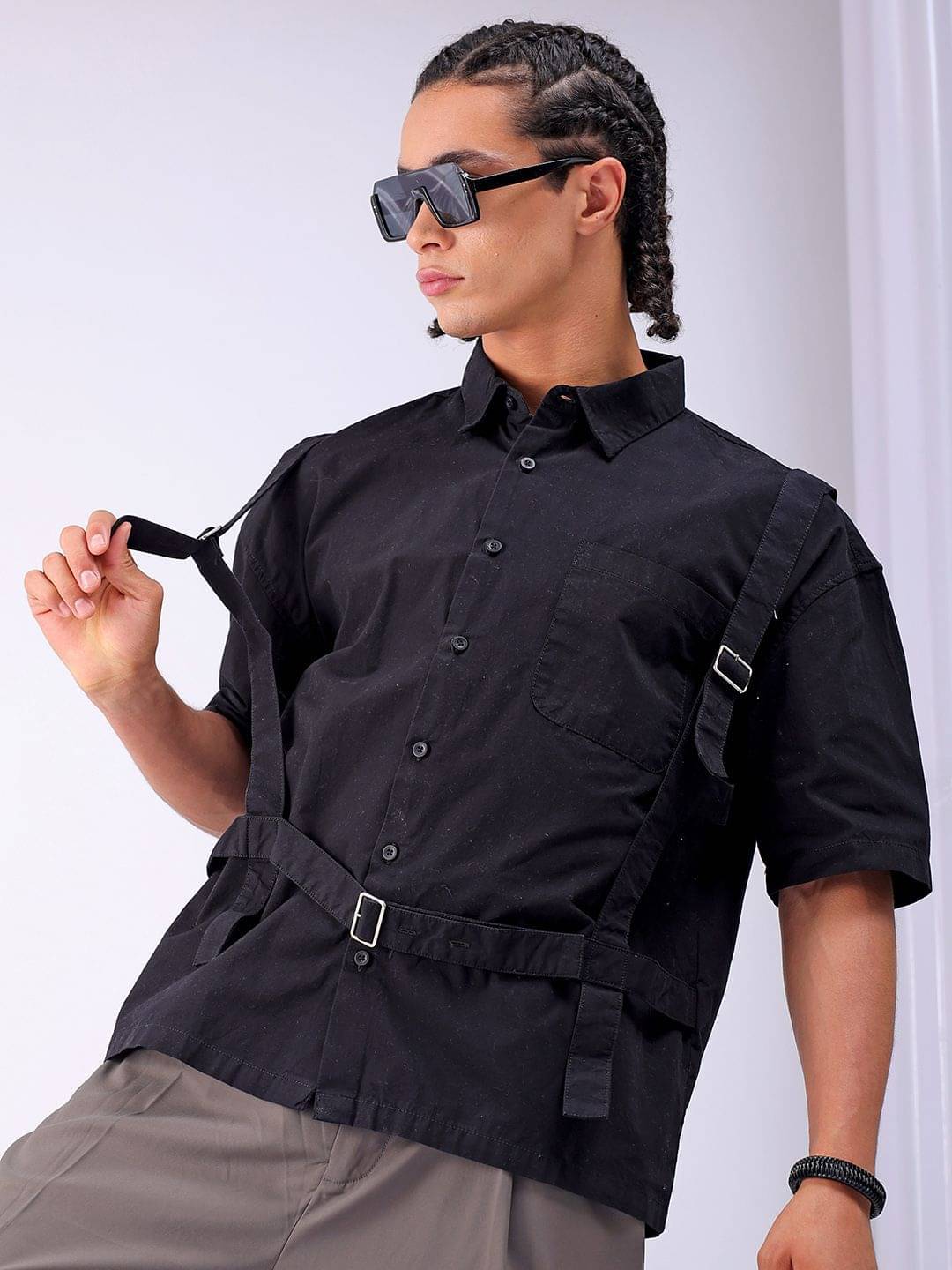     			The Indian Garage Co Men Boxy Opaque Casual Shirt