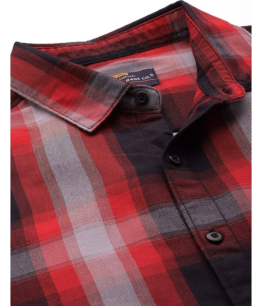 The Indian Garage Co Men Comfort Checked Casual Shirt