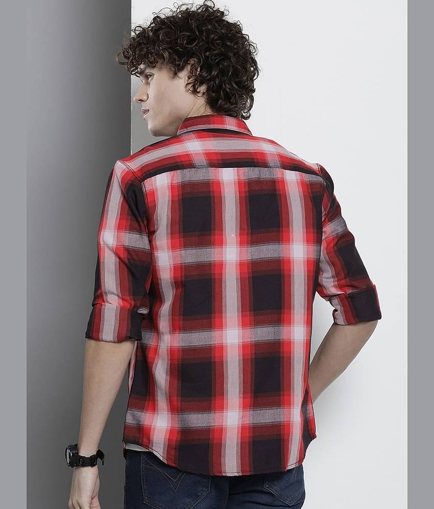 The Indian Garage Co Men Comfort Checked Casual Shirt