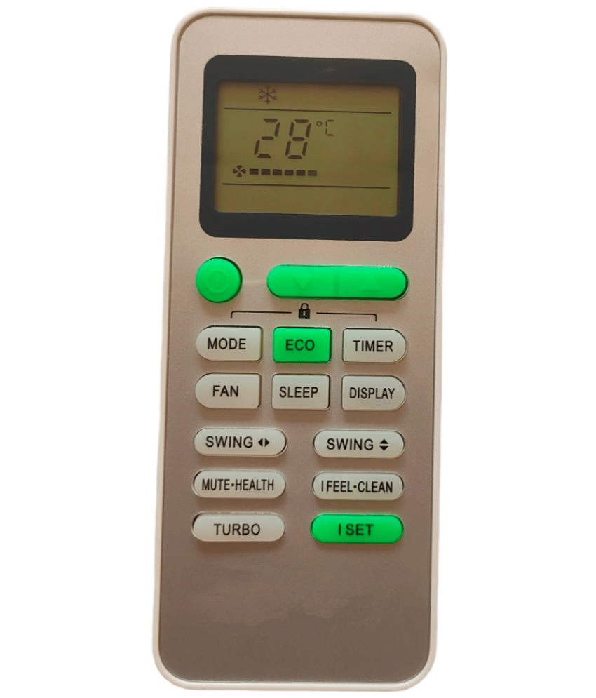     			Upix Compatible Sansui AC Remote No. 237 (No Backlight)