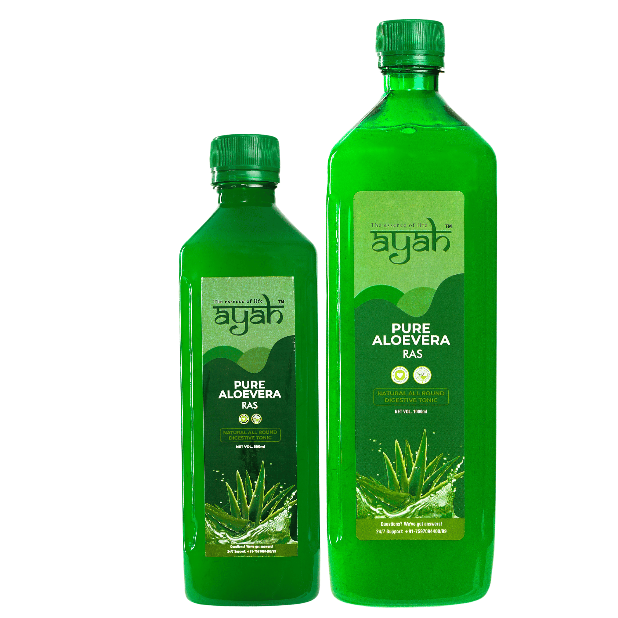 Ayah Aloe Vera Combo Detox, Digestion & Skin Juice / Ras - 1000ml + 500ml Ayah Aloe Vera Combo Detox, Digestion & Skin Juice / Ras - 1000ml + 500ml