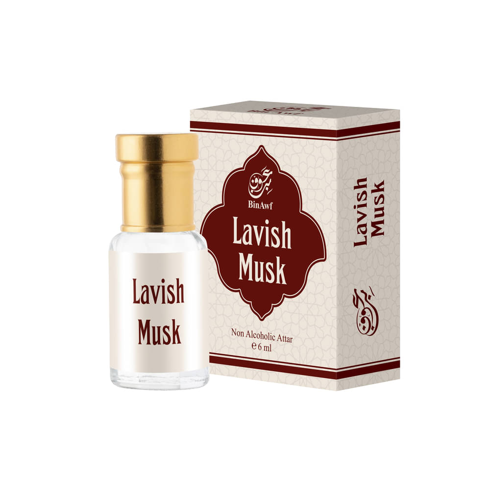     			Binawf Musk Non- Alcoholic Below 50ml Attar ( Pack of 1 )