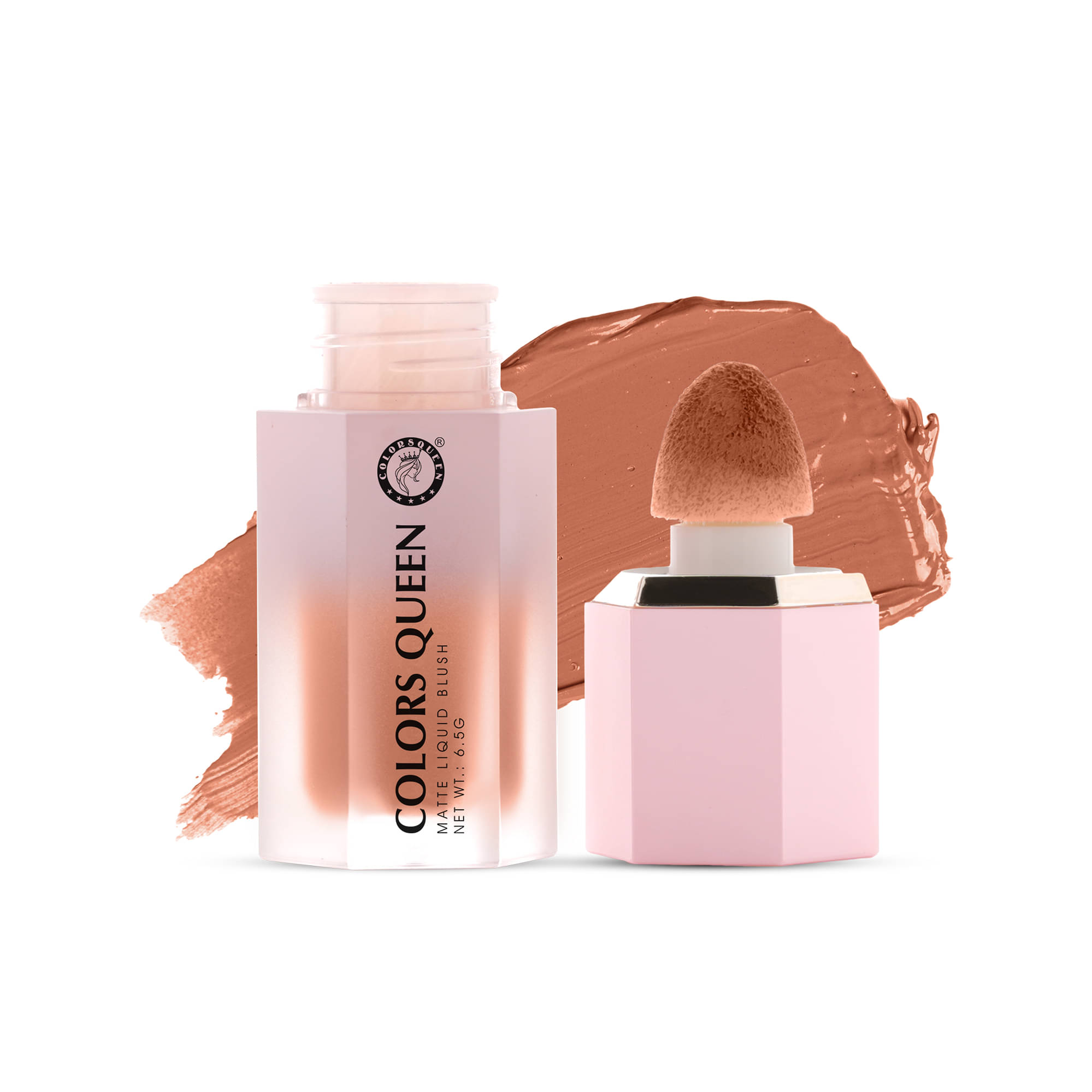     			Colors Queen Matte Liquid Blush Liquid Blush Hot Pink 6.5g g