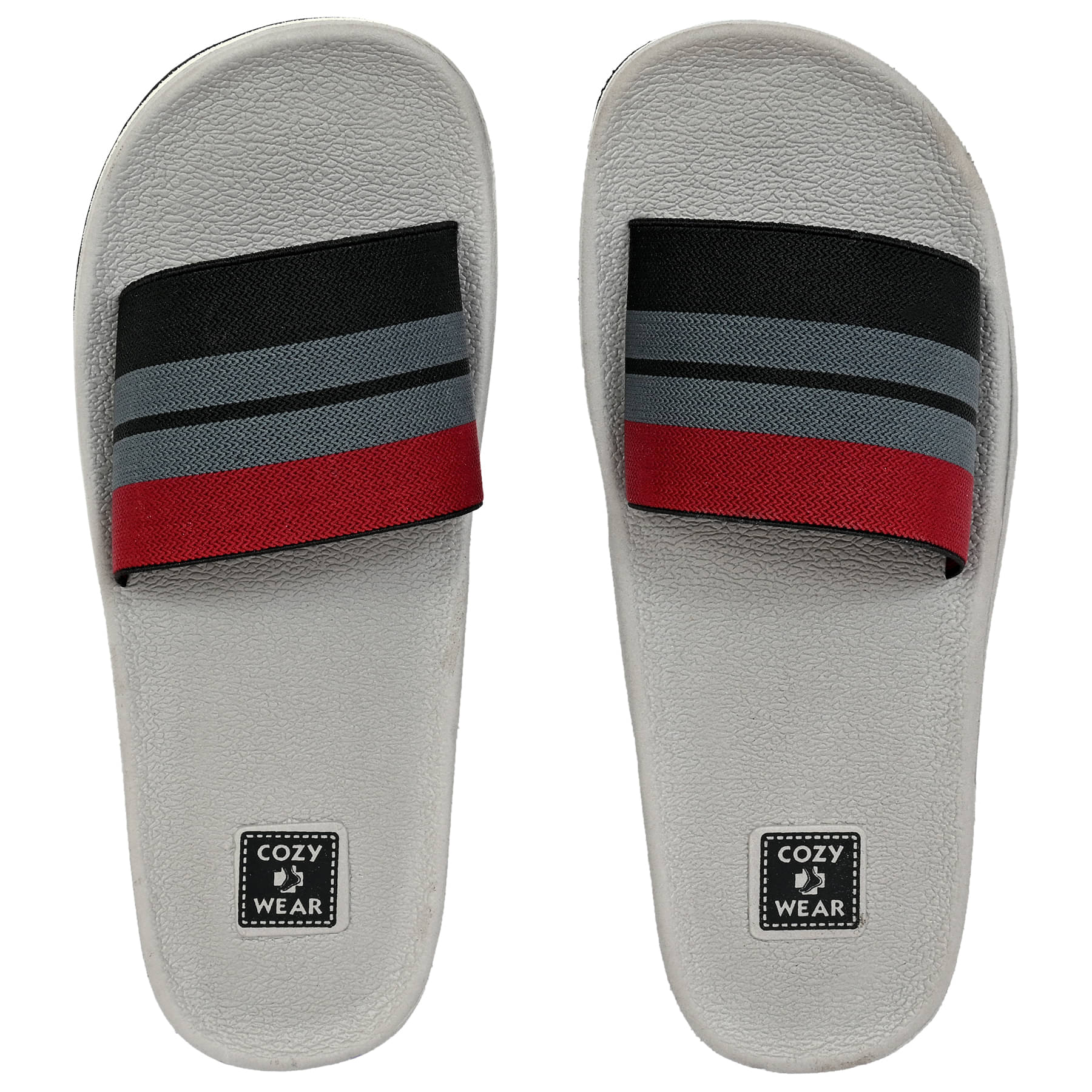     			Cozy Wear Grey Men's Slide Flip Flop