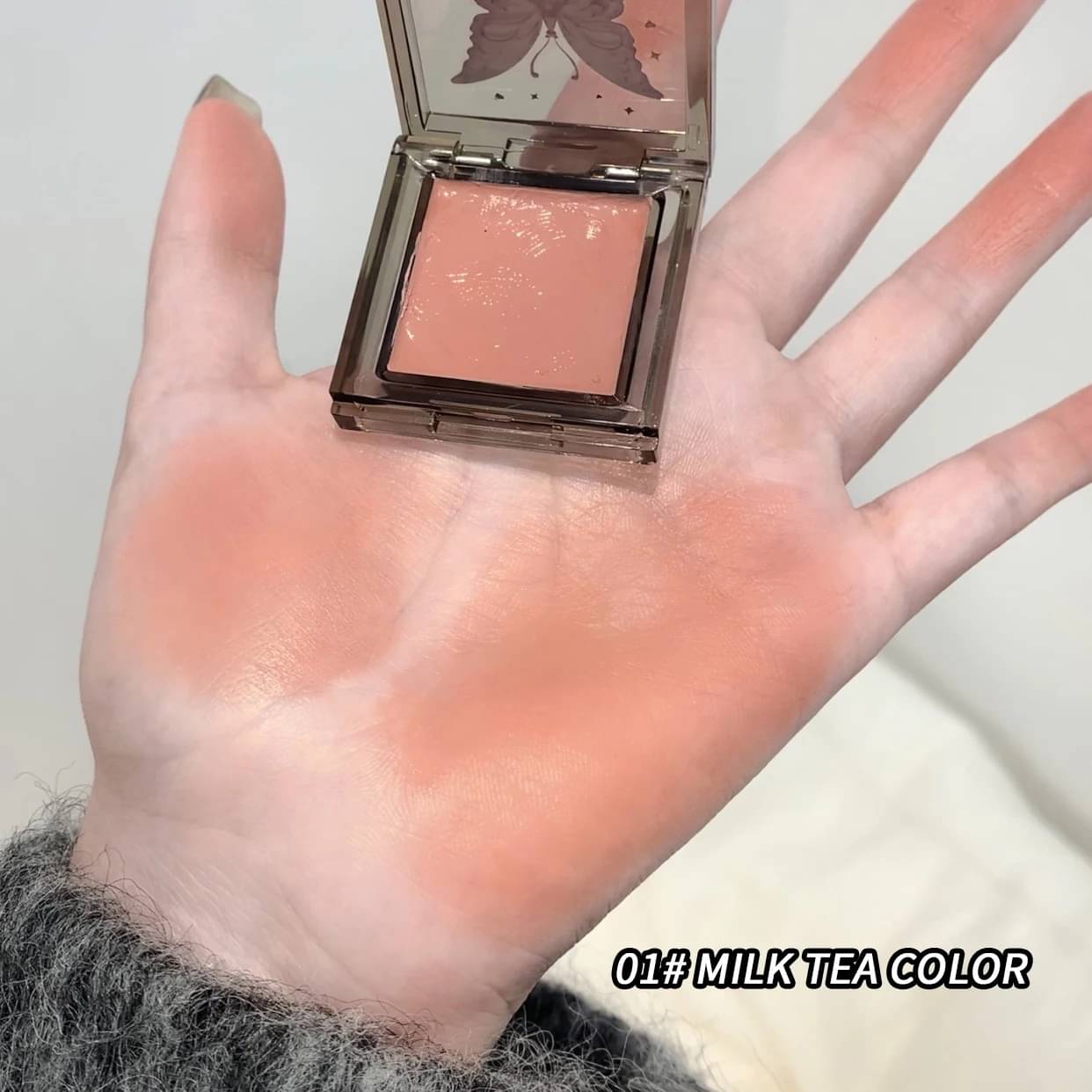     			DAIMANPU Cream Blush Peach 2.5 g