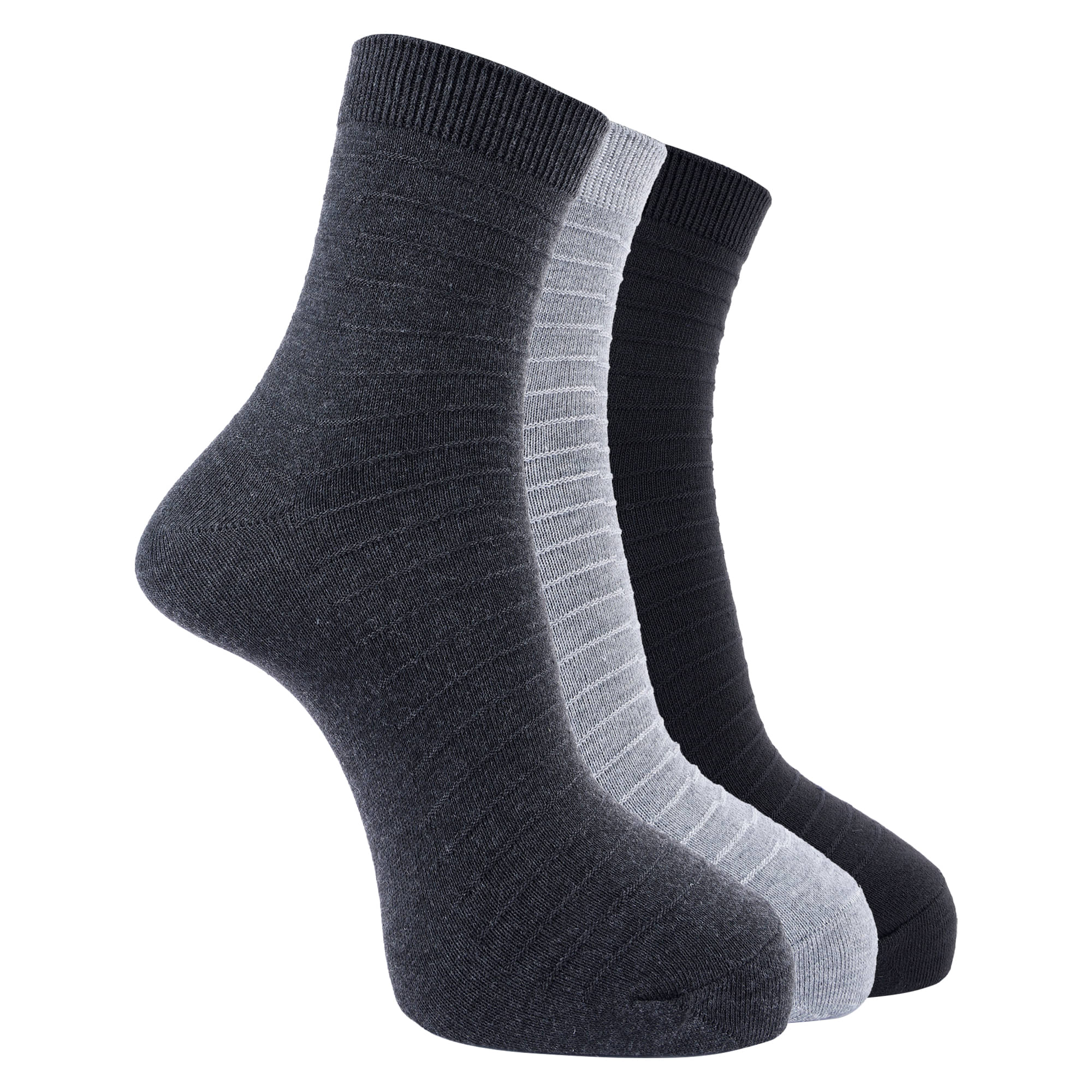 Dollar Pack of 3 Men's Cotton Blend Ankle Length Socks ( Multicolor ) Dollar Pack of 3 Men's Cotton Blend Ankle Length Socks ( Multicolor )