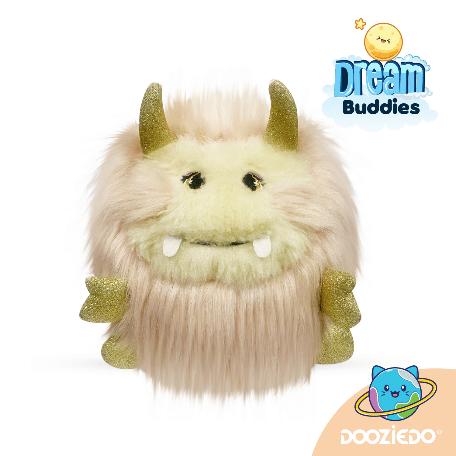 Doozie Do Yeti Plush Toy - 25*19 cm -Lola Dream Buddy -12M+ Doozie Do Yeti Plush Toy - 25*19 cm -Lola Dream Buddy -12M+