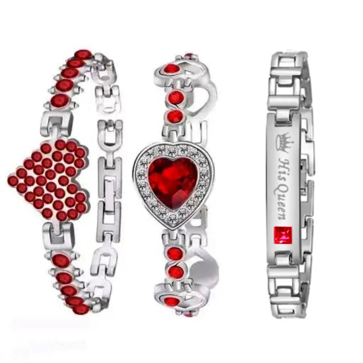 EEWHI Red Bracelet ( Pack of 3 ) EEWHI Red Bracelet ( Pack of 3 )