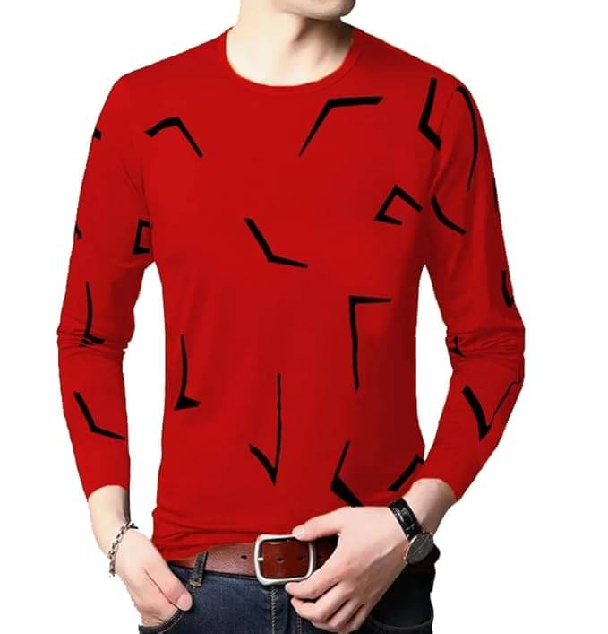    			JUGULAR Pack of 1 Cotton Regular Fit Men's T-Shirt ( Red )