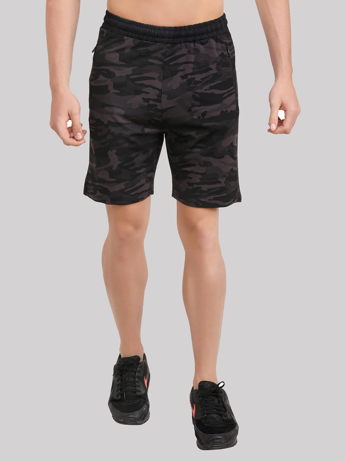 NEVER LOSE Grey Nylon Men's Cycling Shorts ( Pack of 1 ) - Shorts | Buy online on ZillyBuy