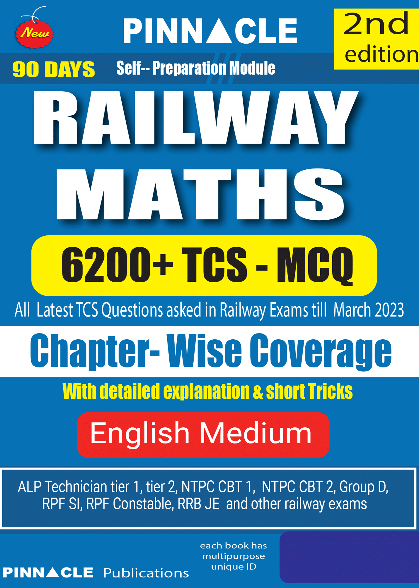     			Railway Maths 6200 TCS MCQ chapter-wise with detailed explanation and short tricks english medium