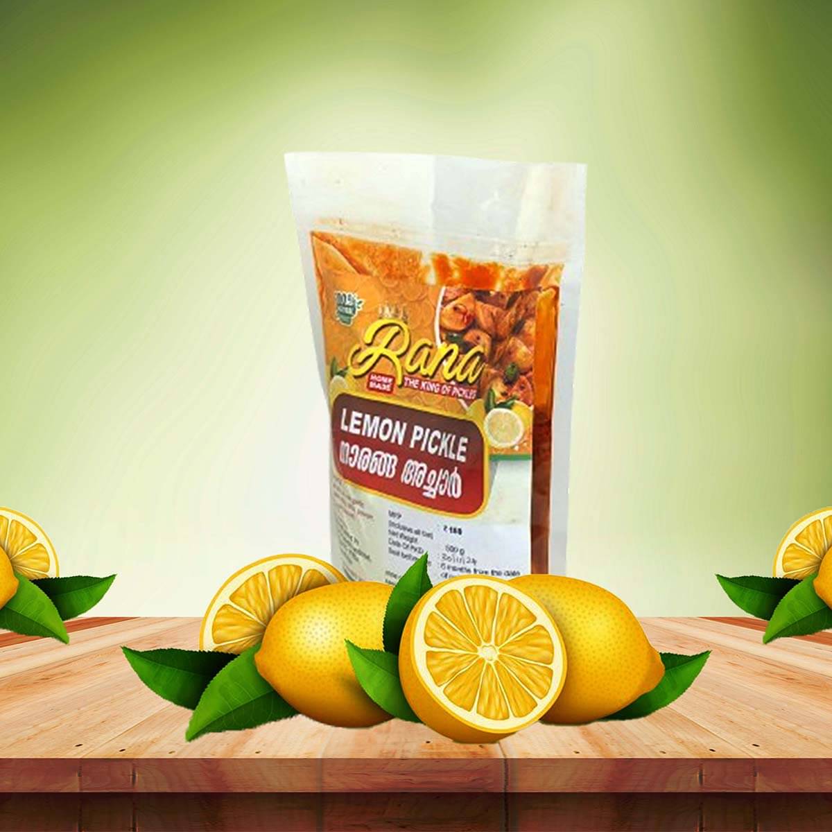 Rana LEMON Fruit Pickle 500 g     			Rana LEMON Fruit Pickle 500 g