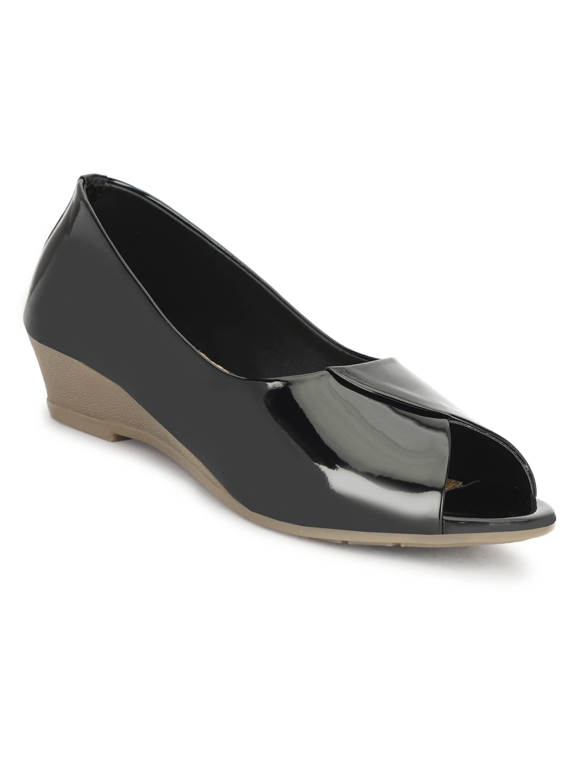     			Rimezs Black Women's Casual Ballerinas