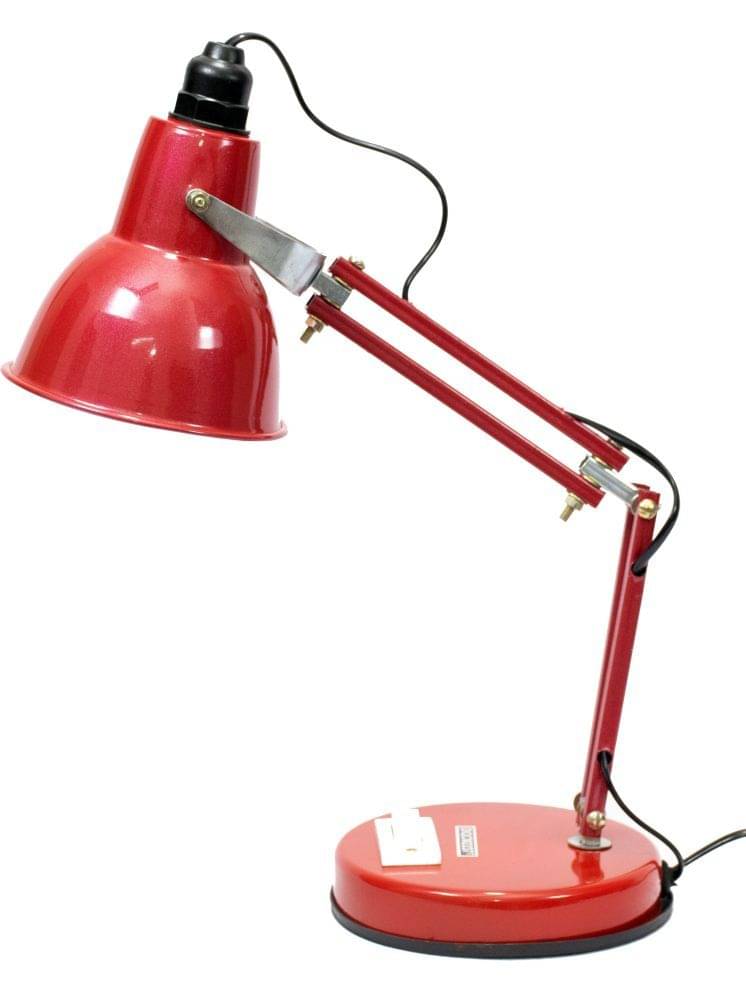 SPARKWORLD Red Study Table Lamp ( Pack of 1 ) SPARKWORLD Red Study Table Lamp ( Pack of 1 )