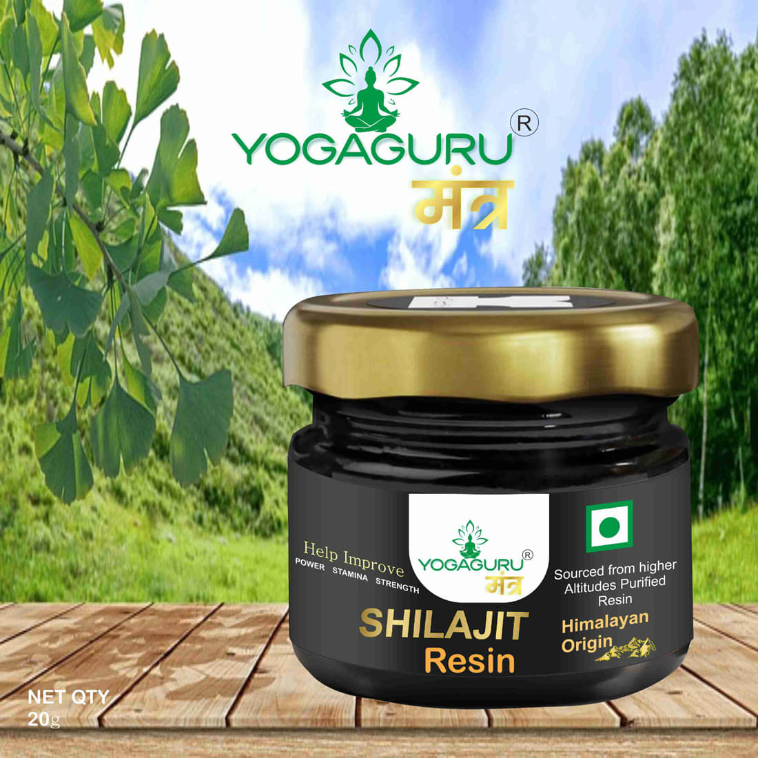     			Shilajit Gold Resin | Boosts Stamina | Contains 24 Carat Gold | 100% Ayurvedic