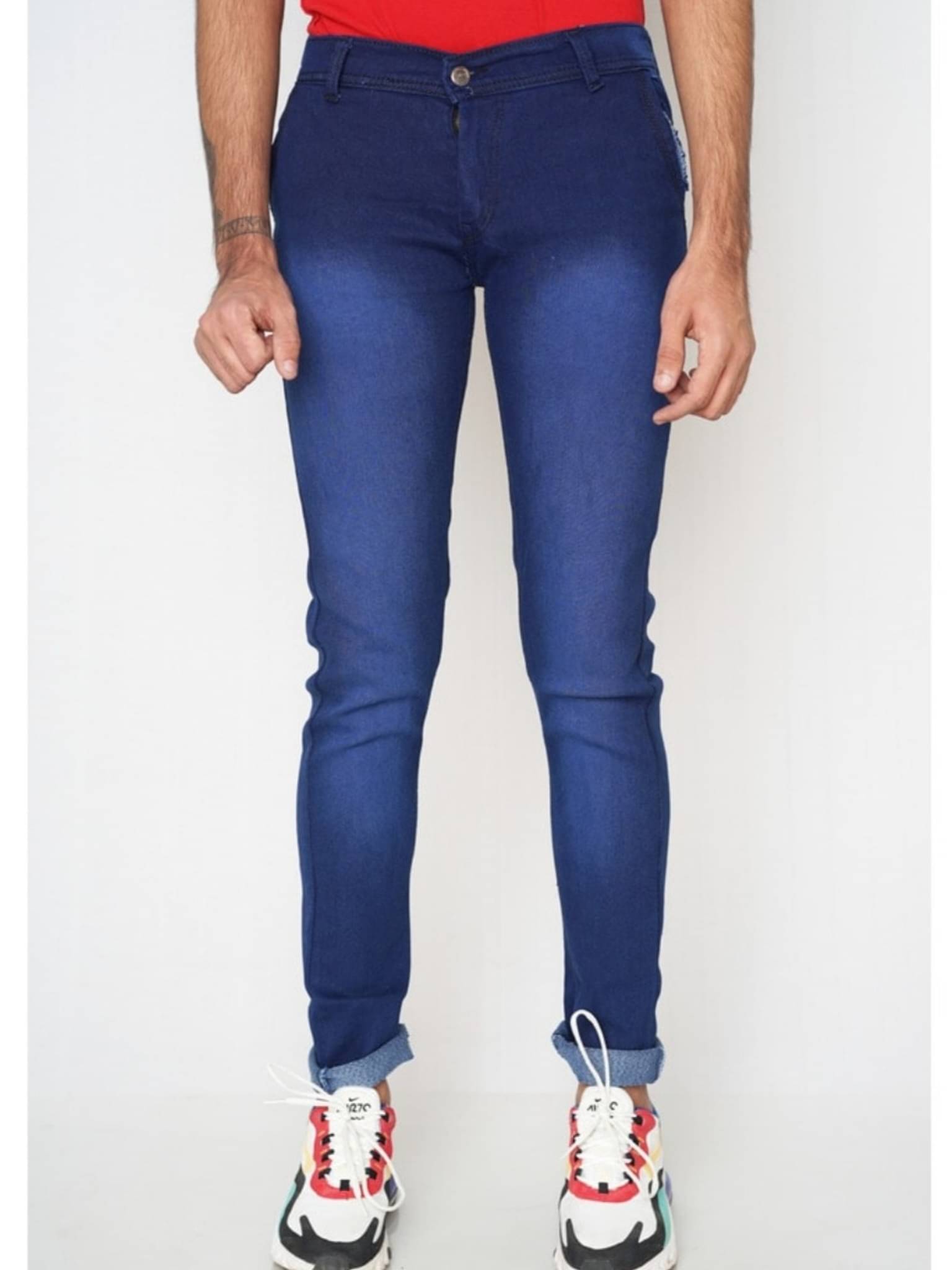 Sindon Regular Fit Faded Men's Jeans - Dark Blue ( Pack of 1 ) Sindon Regular Fit Faded Men's Jeans - Dark Blue ( Pack of 1 )