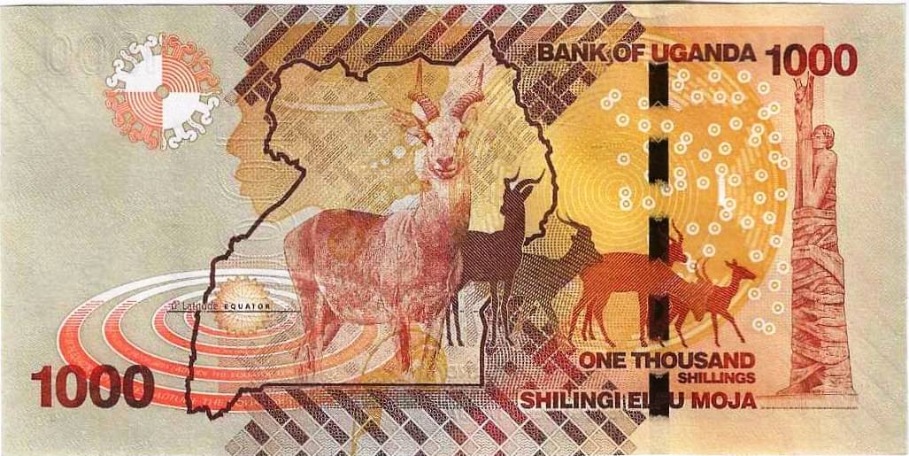     			Uganda 1000 Shillings Collection Type