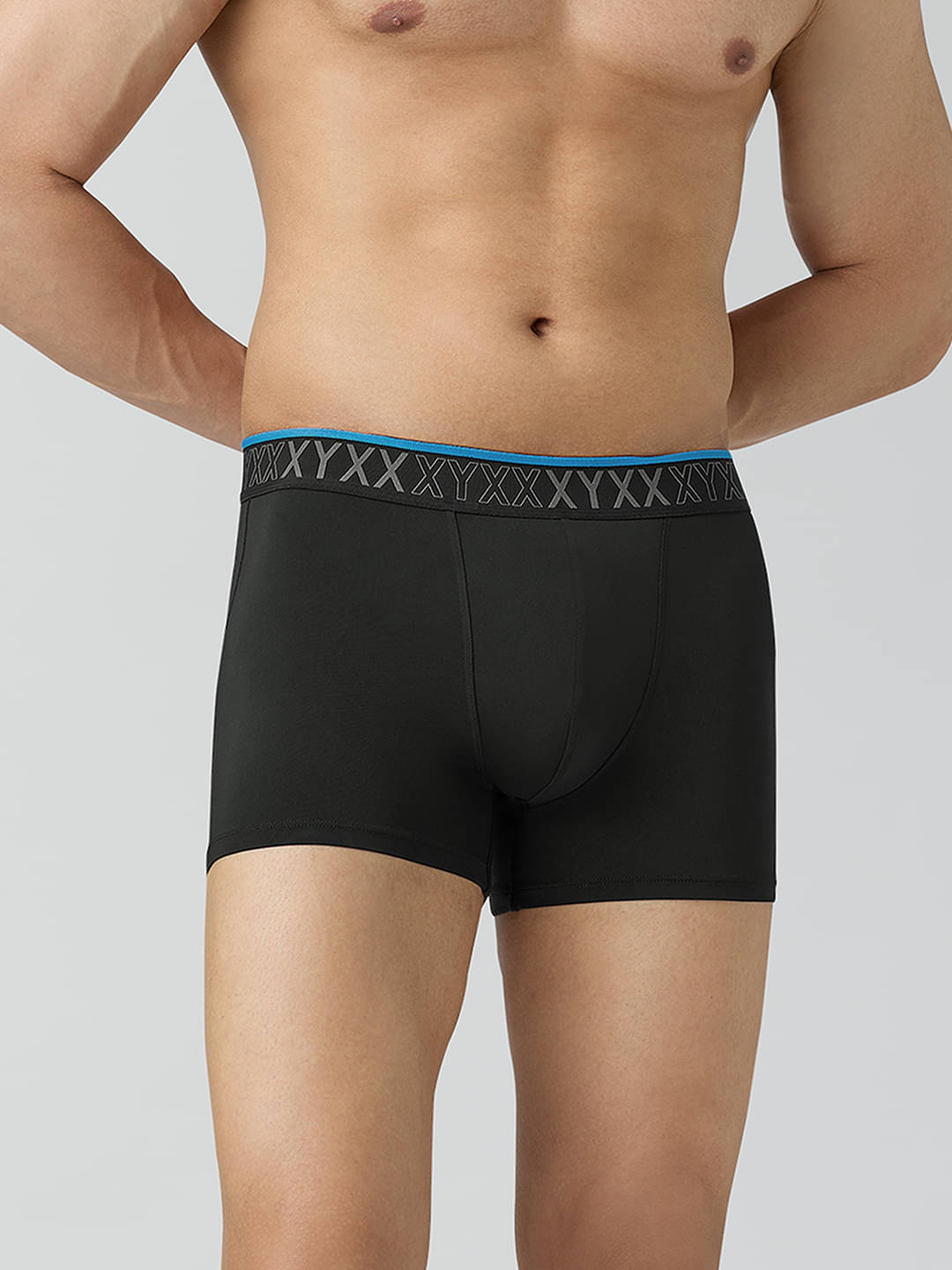 XYXX Pack of 1 Nylon Trunks For Men's ( Black ) XYXX Pack of 1 Nylon Trunks For Men's ( Black )
