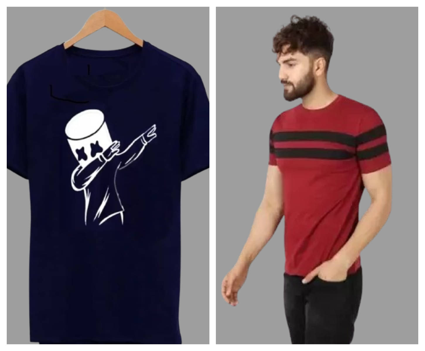 attitude start of fashion Pack of 2 Polyester Regular Fit Men's T-Shirt ( Maroon ) attitude start of fashion Pack of 2 Polyester Regular Fit Men's T-Shirt ( Maroon )