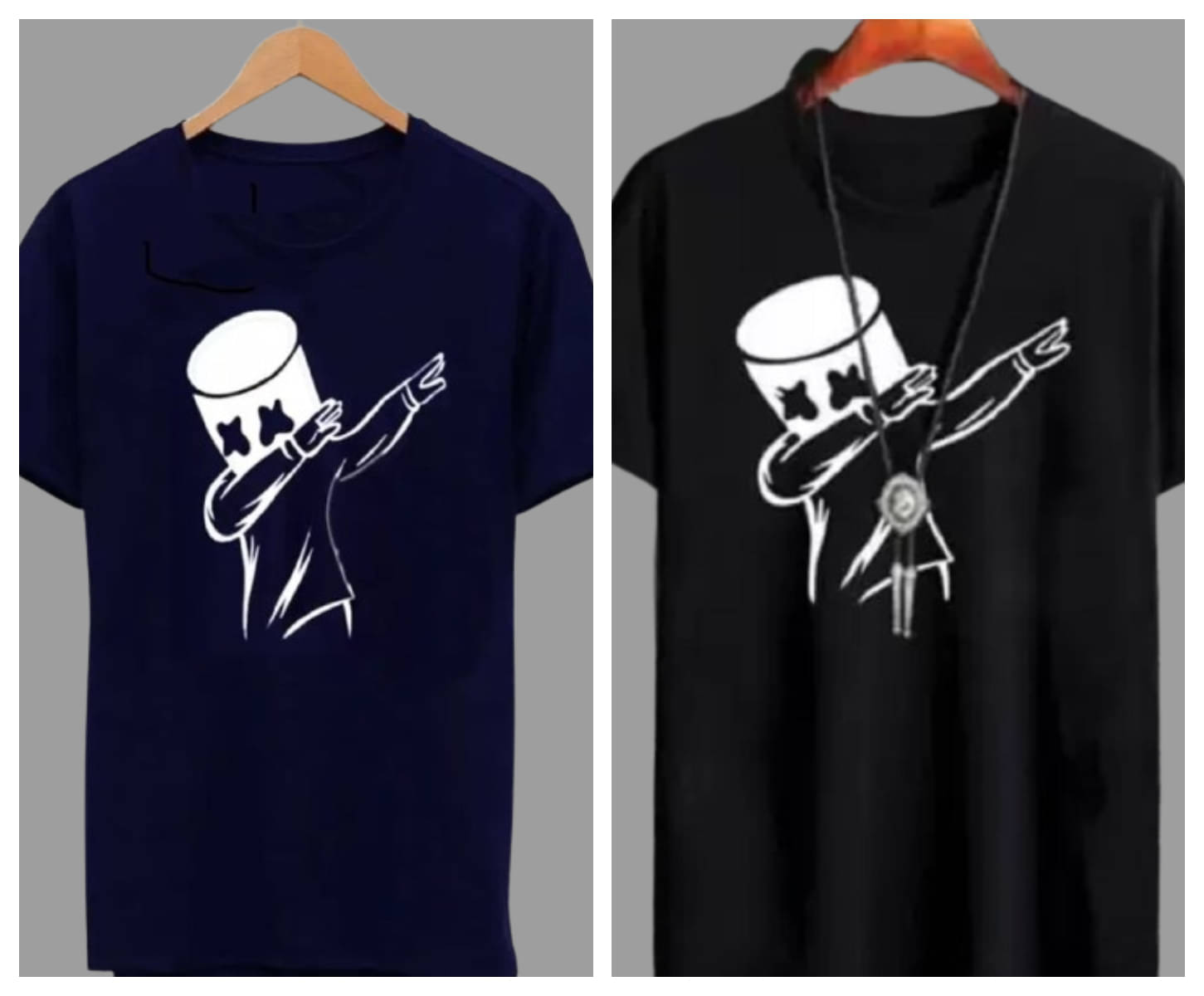     			attitude start of fashion Pack of 2 Polyester Regular Fit Men's T-Shirt ( Black )