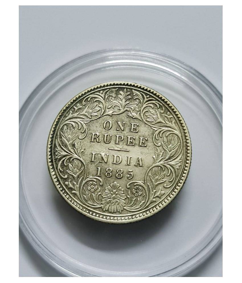     			one rupees 1885 aunc