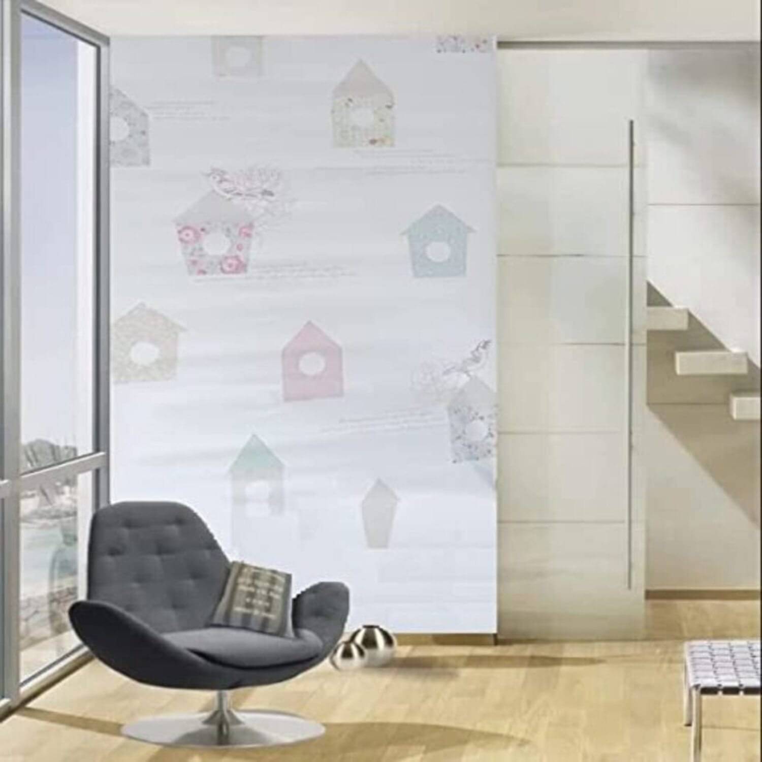 sunbird Abstract Wallpaper ( 60 x 121 ) cm ( Pack of 1 ) sunbird Abstract Wallpaper ( 60 x 121 ) cm ( Pack of 1 )