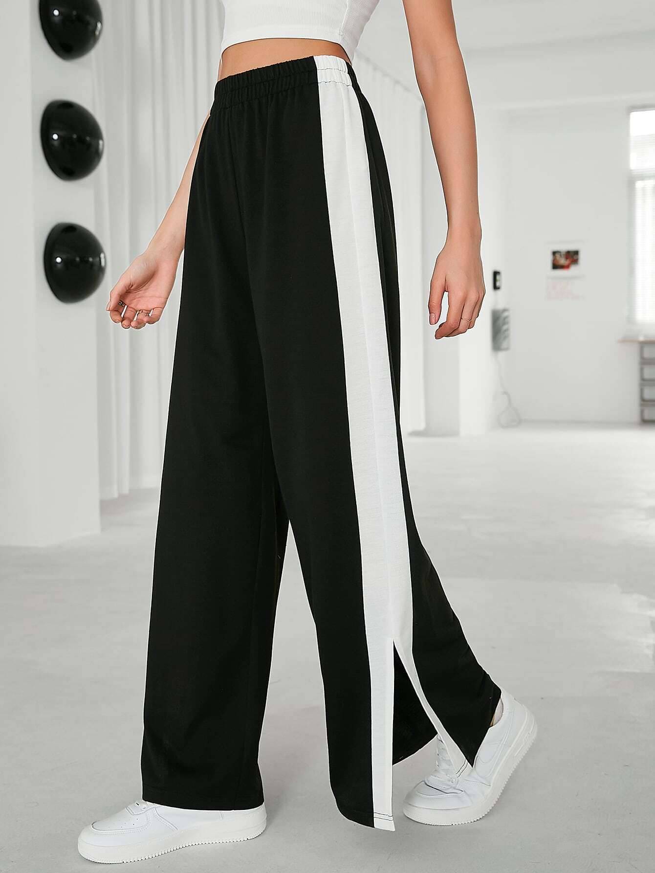ADOKEDO Pack of 1 Polyester Regular Women's Casual Pants ( Black ) ADOKEDO Pack of 1 Polyester Regular Women's Casual Pants ( Black )