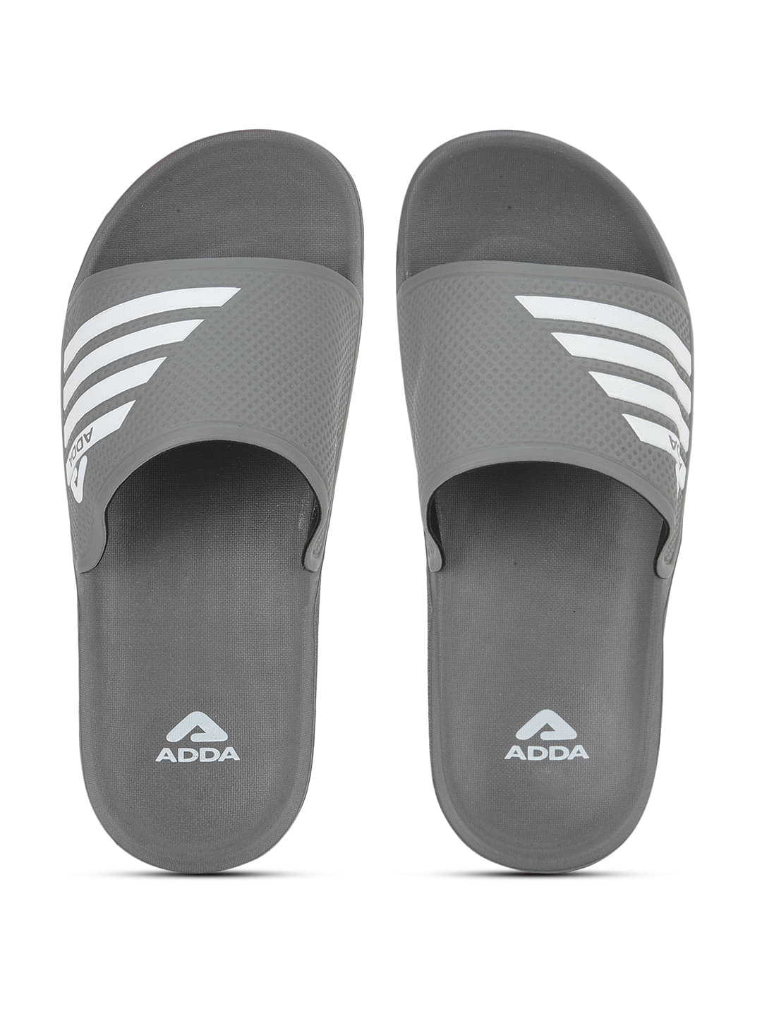     			Adda Grey Men's Slide Flip Flop
