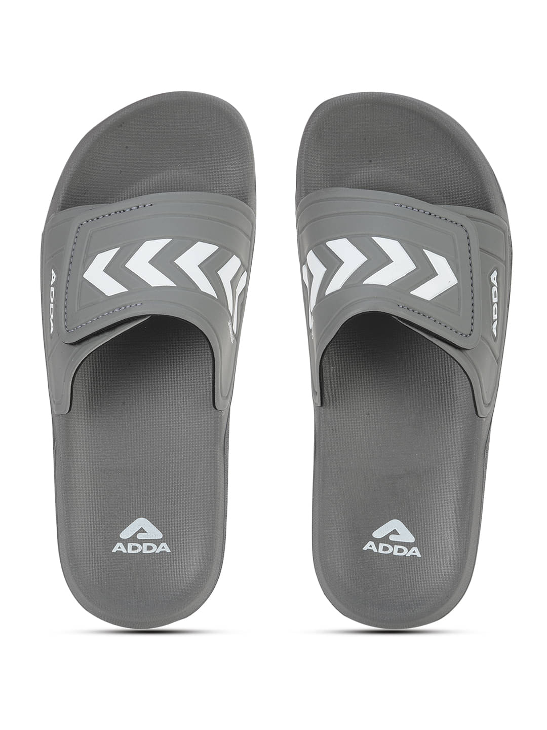     			Adda Grey Men's Slide Flip Flop