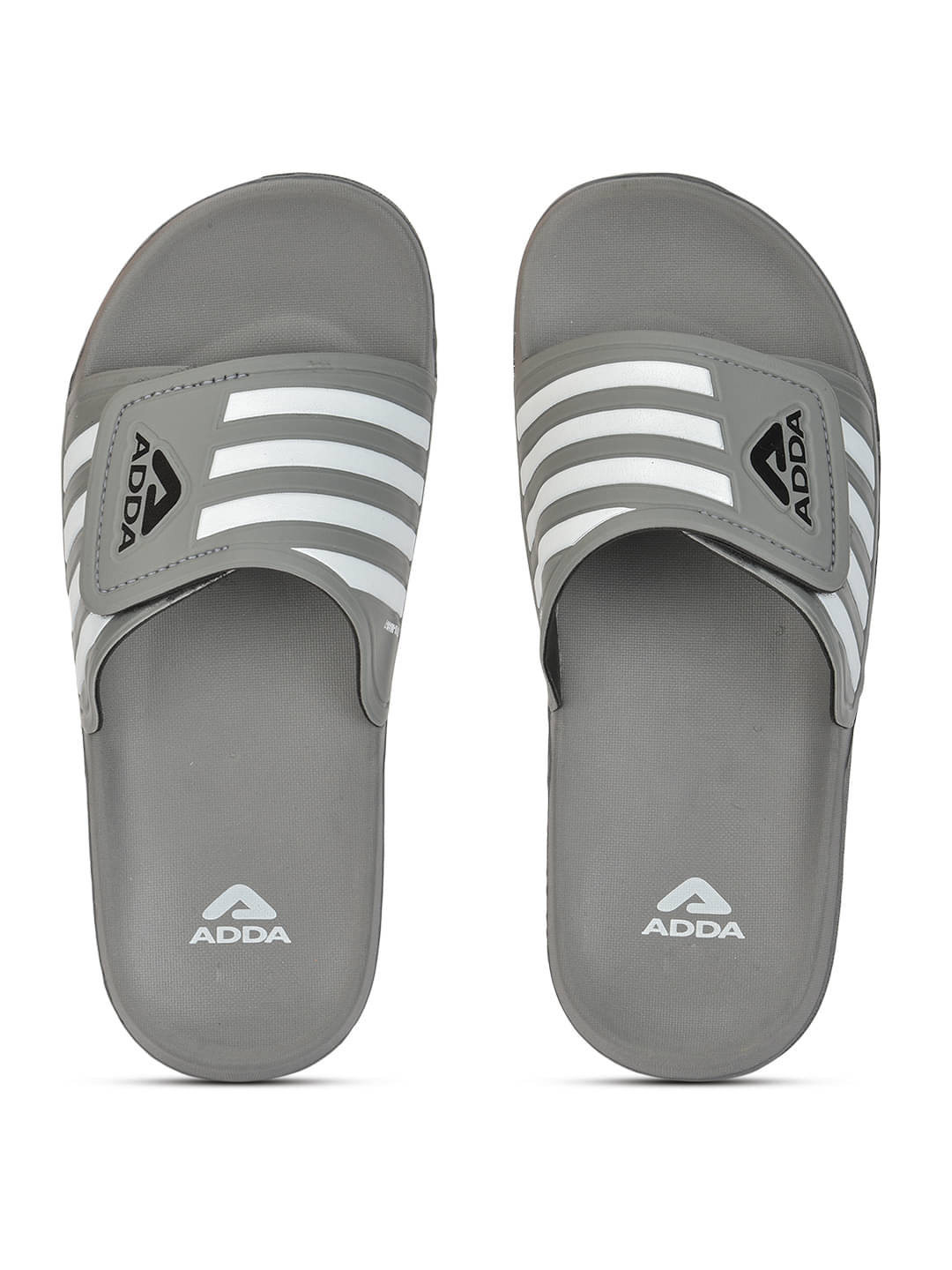     			Adda Grey Men's Slide Flip Flop