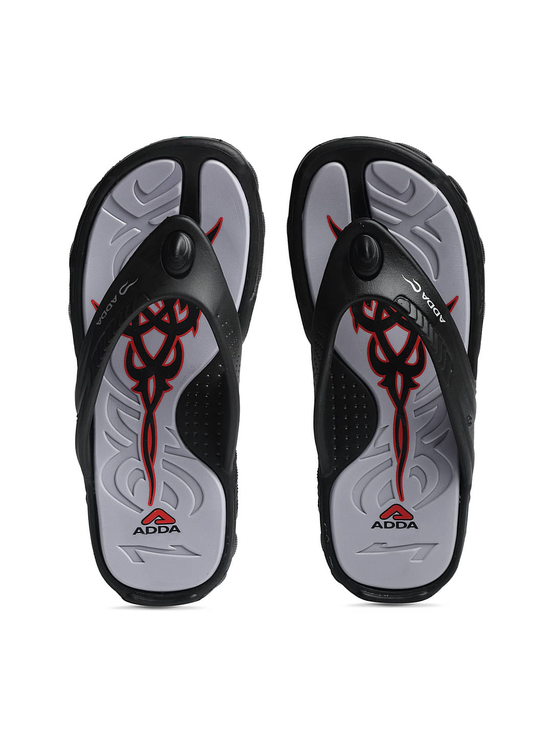     			Adda Grey Men's Thong Flip Flop