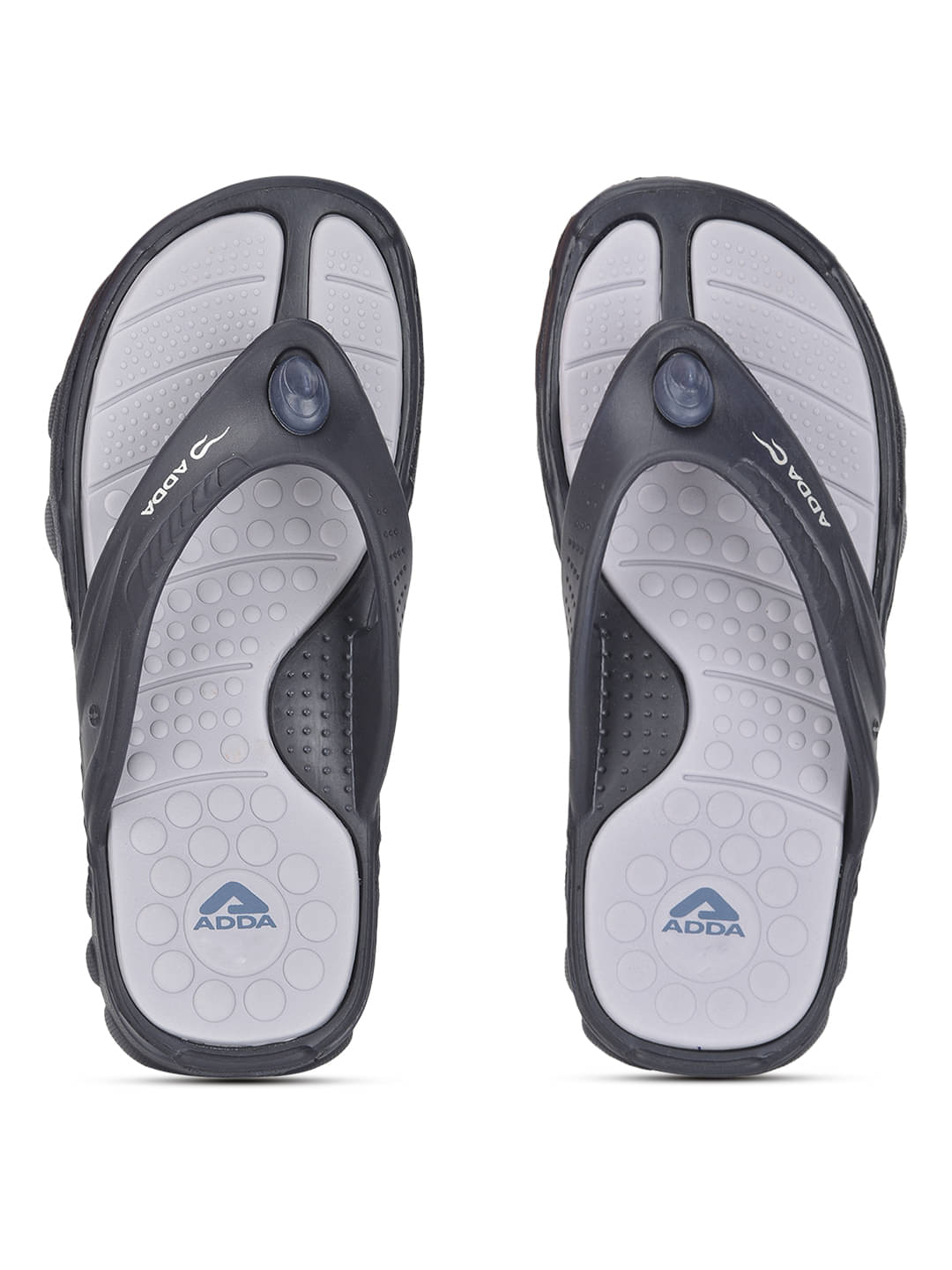     			Adda Navy Blue Men's Thong Flip Flop