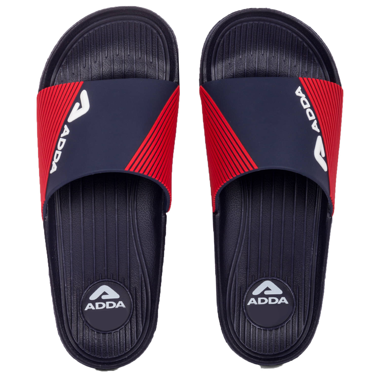    			Adda Navy Men's Slide Flip Flop