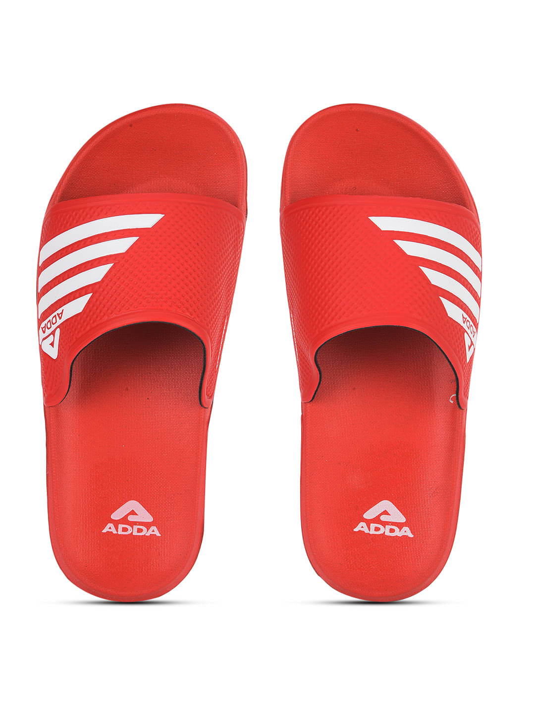     			Adda Red Men's Slide Flip Flop